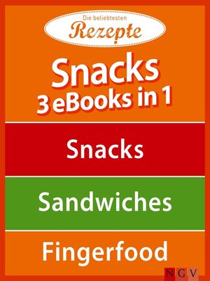 cover image of Snacks--3 eBooks in 1